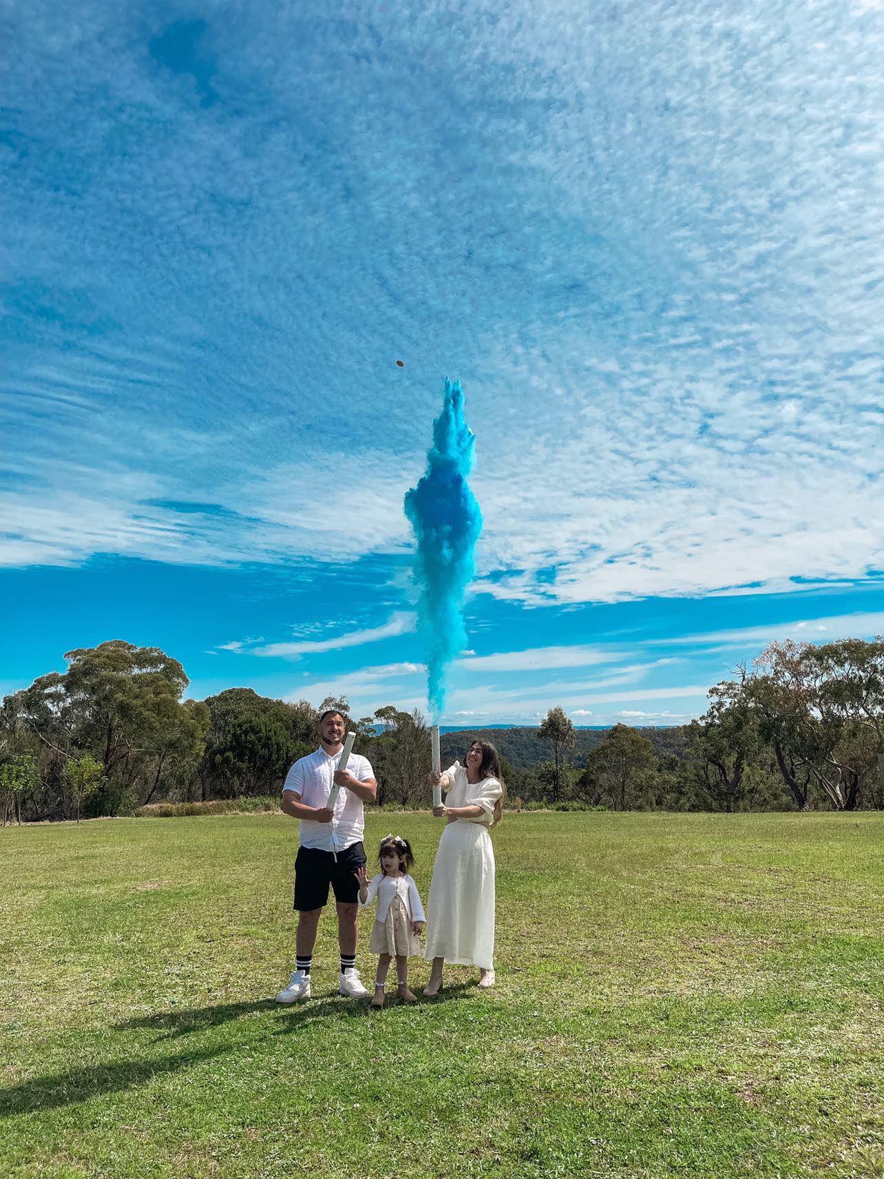 Twin Double Pack Gender Reveal Cannons – Extra Large 60cm Explosive Powder Smoke (Pink or Blue)