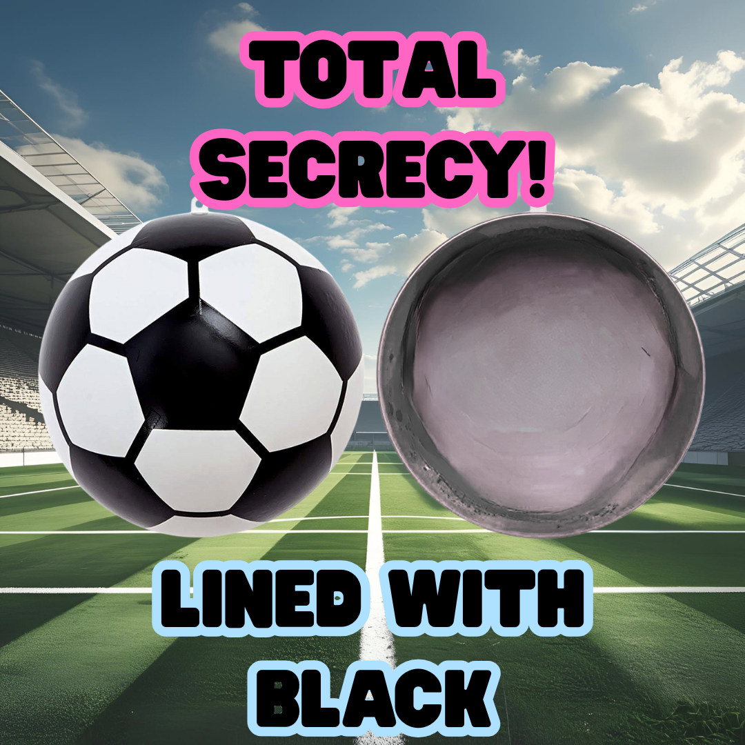 Gender Reveal Soccer Ball – Holi Powder Smoke Ball – Pink or Blue – Interactive Baby Gender Reveal Idea