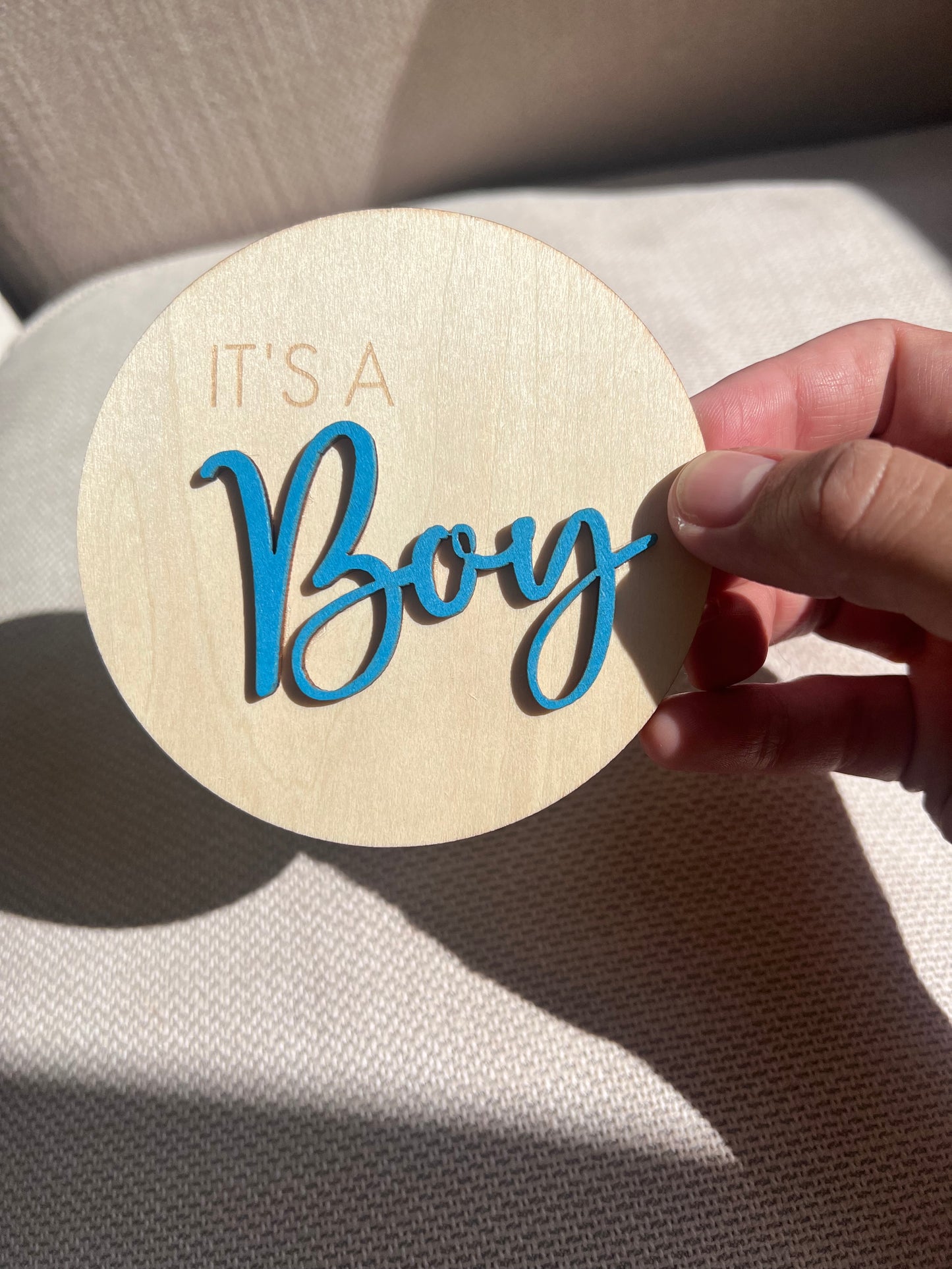 Gender Reveal Plaque Its a Girl Sign Its a Boy Sign decoration wooden baby shower decor