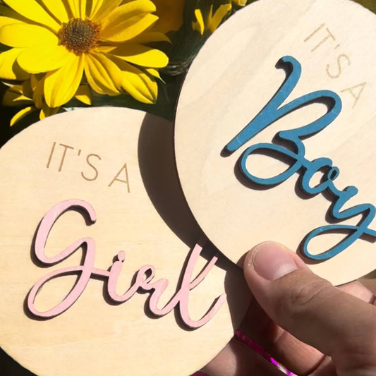 Birth-announcement-Gender-Reveal-Plaque-Its-a-Girl-Sign-Its-a-Boy-Sign-decoration-wooden-baby-shower-decor-Boy-AND-Girl-set-edited_2