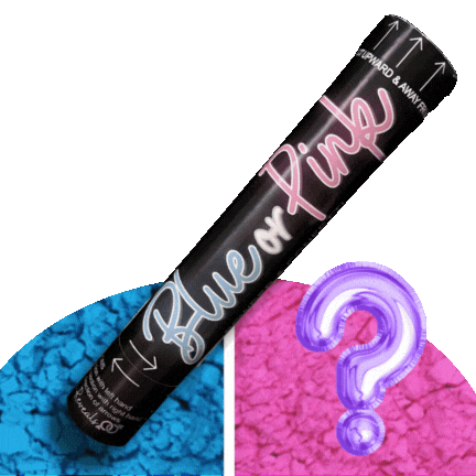 60cm Jumbo Surprise Secret Gender Reveal Cannon β Extra Large Powder Smoke Explosion for Unforgettable Baby Reveal (I Donβt Know the Gender)