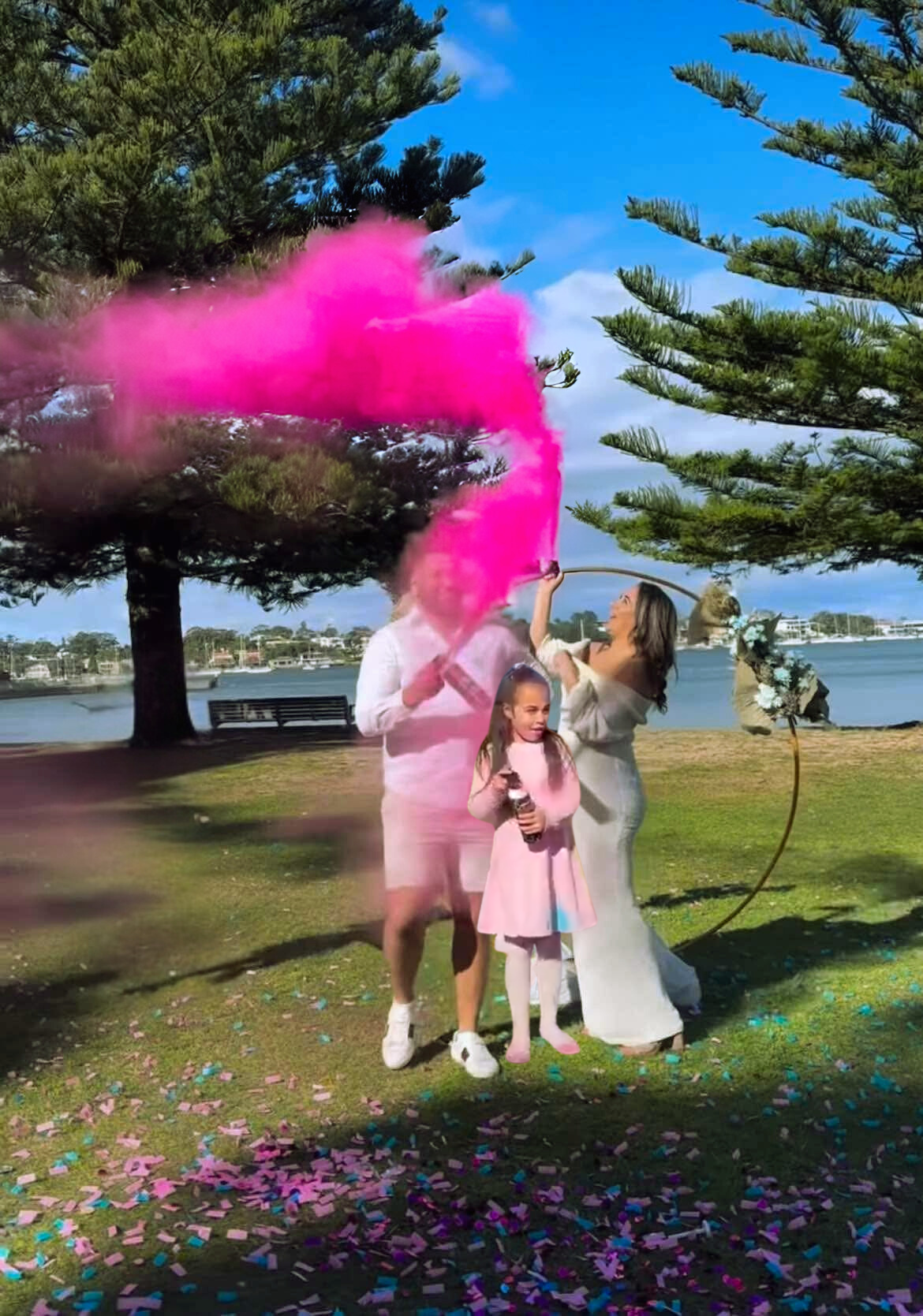 Gender Reveal Fire Extinguisher Jet Blaster – 300g Explosive Powder for Boy or Girl Announcement | Pink & Blue Gender Reveal Ideas