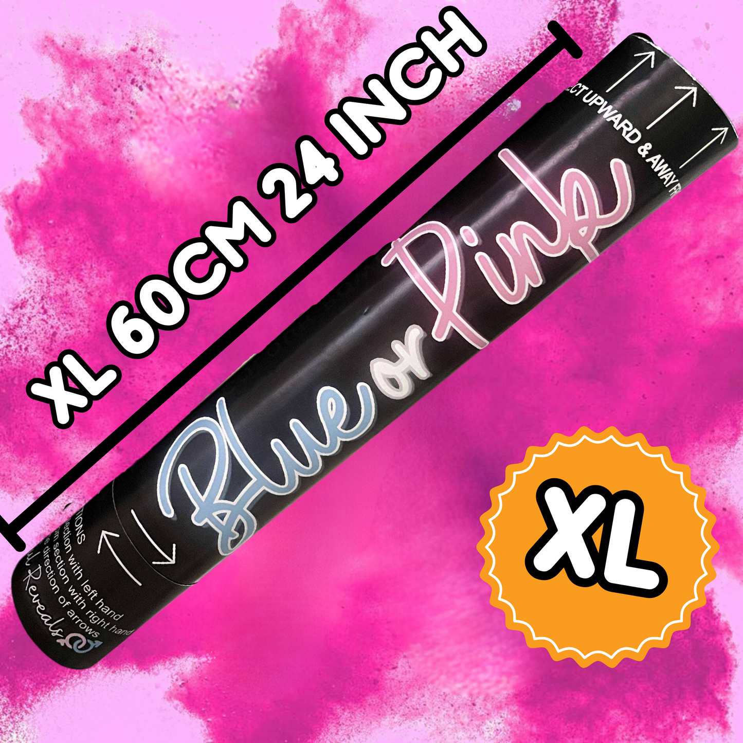 Powder cannon holi powder cannon gender reveal cannon gender reveal powder cannon Australia gender reveal powder cannon Sydney smoke cannon gender reveal smoke cannon pink powder cannon blue powder cannon powder popper smoke popper gender reveal popper baby shower handheld cannon