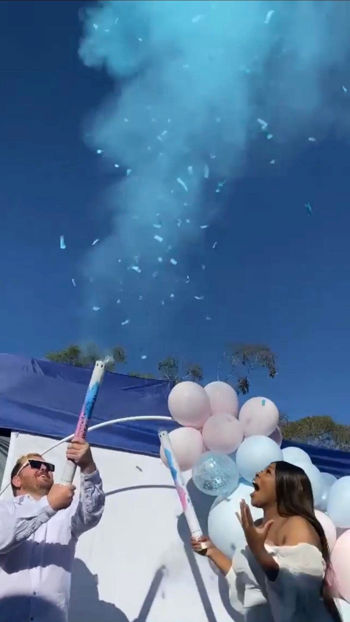 Powder cannon holi powder cannon gender reveal cannon gender reveal powder cannon Australia gender reveal powder cannon Sydney smoke cannon gender reveal smoke cannon pink powder cannon blue powder cannon powder popper smoke popper gender reveal popper baby shower handheld cannon