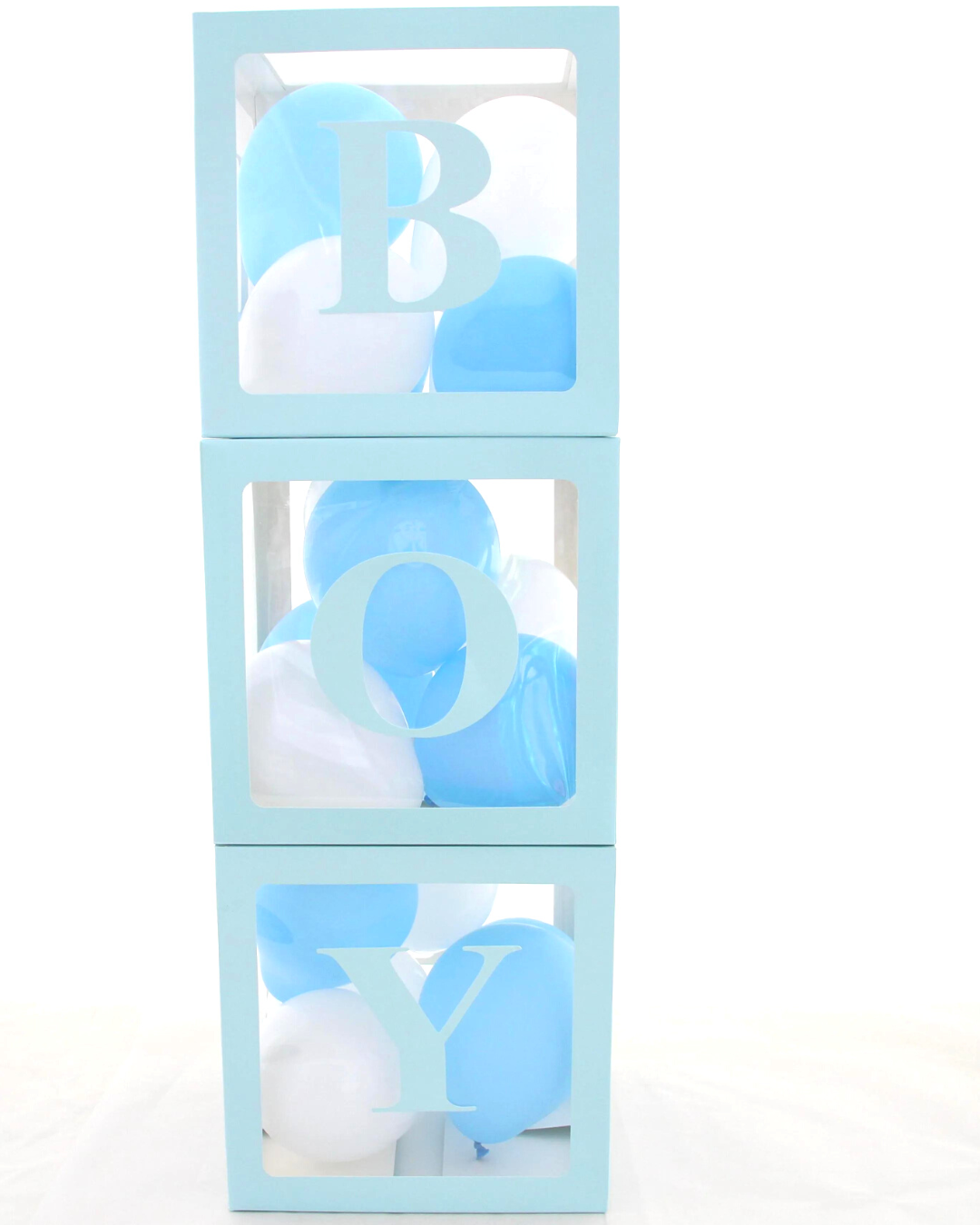 boy girl box decorations balloon gender reveal baby shower