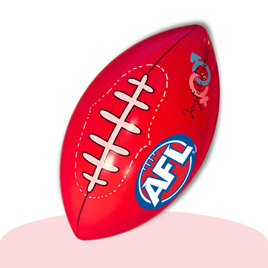 AFL Gender Reveal Footy Ball – “It’s a Girl” Pink Powder Smoke with Interactive Reveal (Assembly Required)