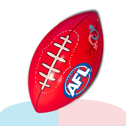 Gender Reveal AFL Ball – Interactive Blue, Pink, or Both Powder Explosion for Baby Reveal – Kick, Smash, or Throw for Unforgettable Gender Announcement