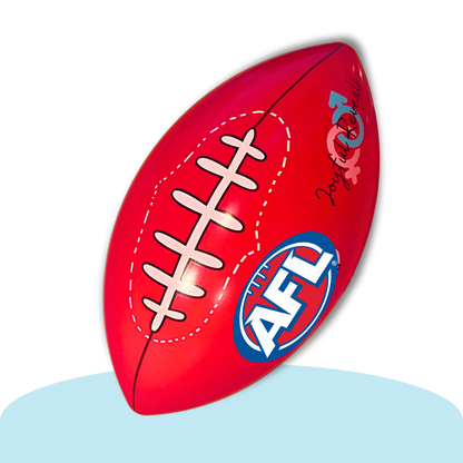 AFL Gender Reveal Footy Ball – “It’s a Boy” Blue Powder Smoke with Interactive Reveal (Assembly Required)